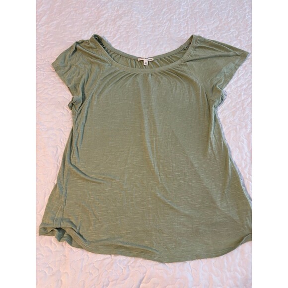 Zenana Outfitters olive green flowy top blouse size medium - Picture 1 of 3
